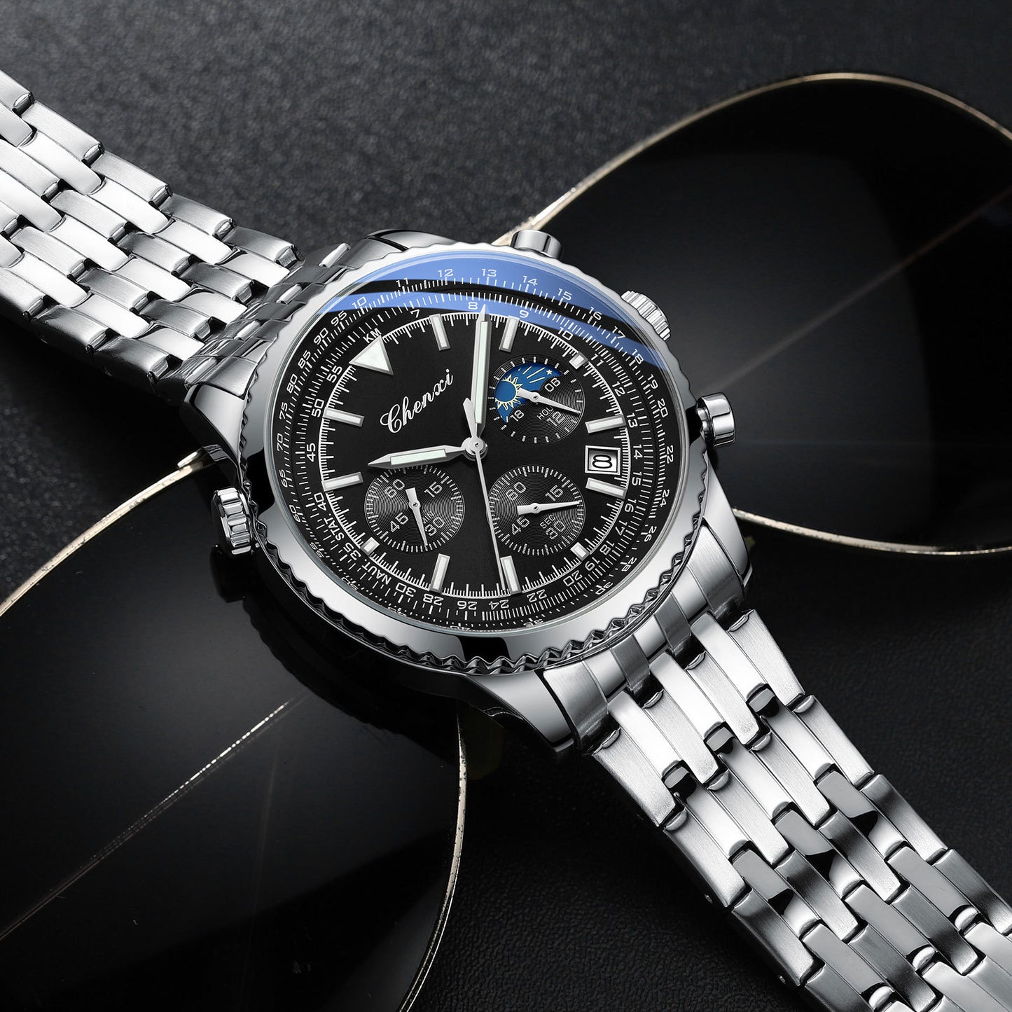 Men's Table Quartz Watch Luminous Waterproof Source Factory Wholesale