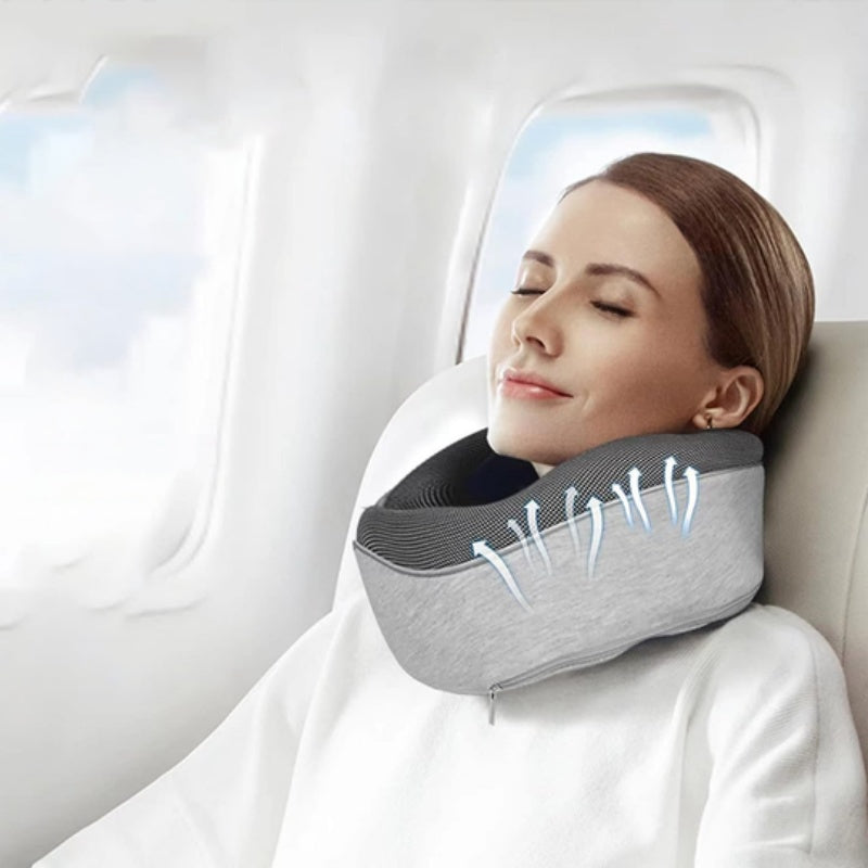 Travel Neck Pillow Non-Deformed Airplane Pillow Travel Neck Cushion