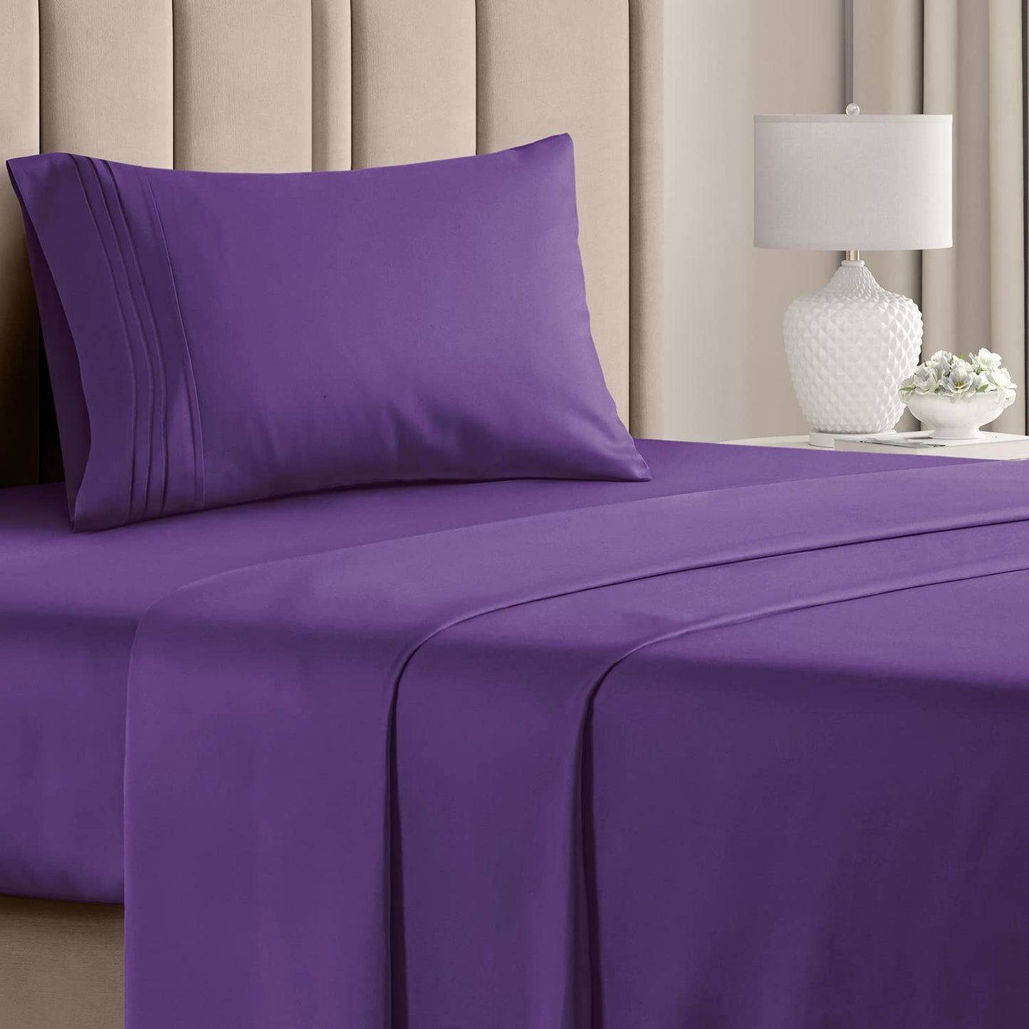 Full Size Sheet Set - Breathable & Cooling Sheets