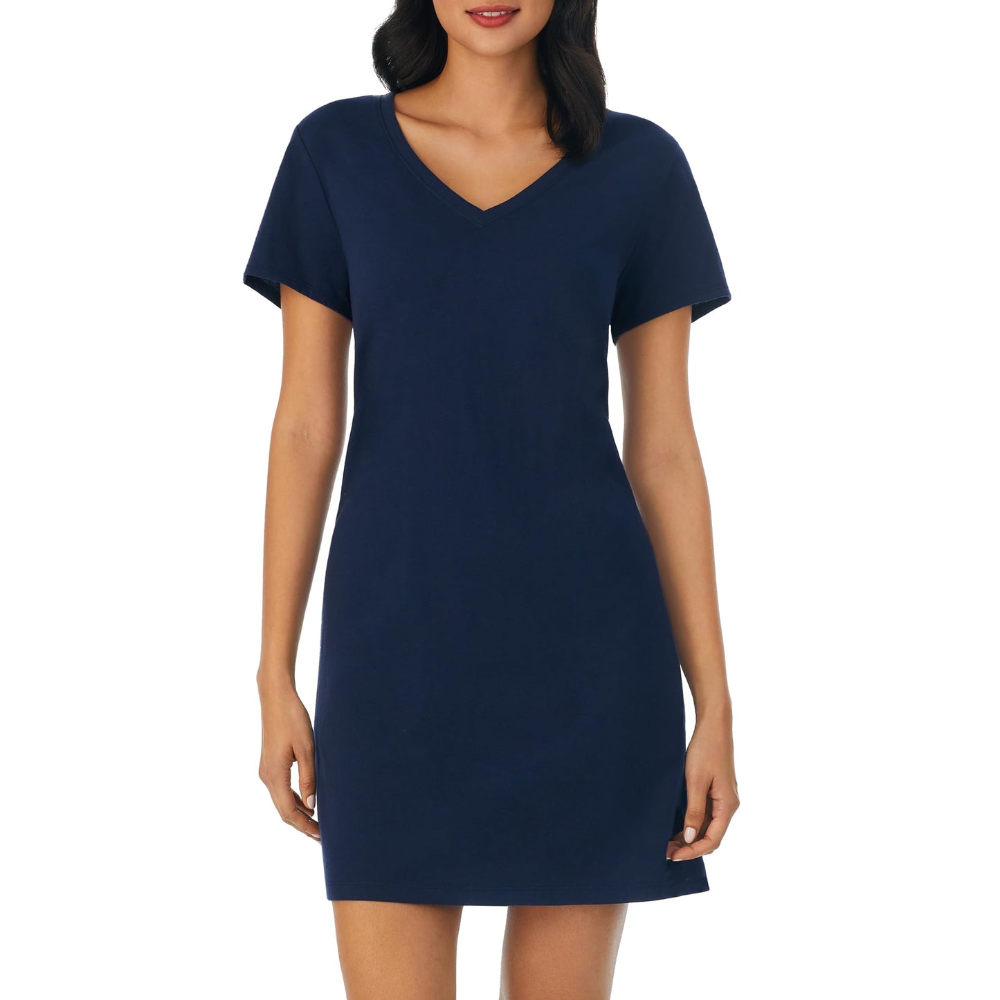 Nautica 100% Cotton Pajama Tshirt Dress Night Shirt Nightgowns for Women