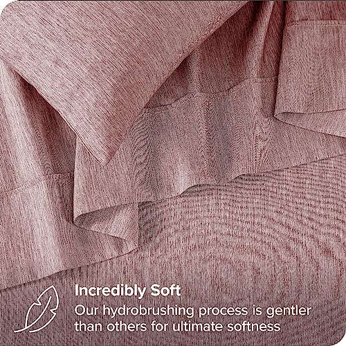 Bare Home Full Sheet Set - 1800 Ultra-Soft Microfiber Full Bed Sheets -