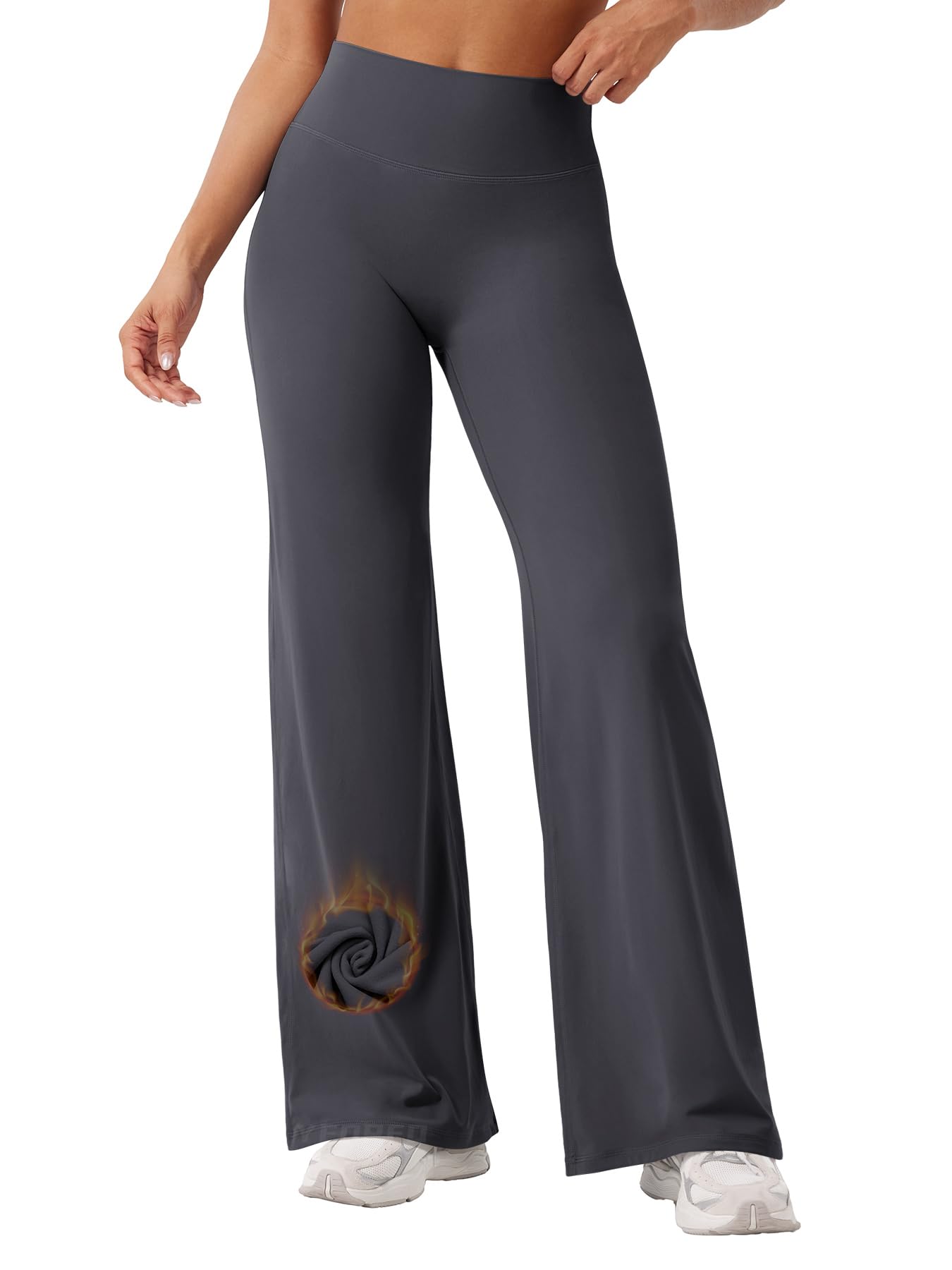 YEOREO Workout Leggings Womens No Front Seam Straight Leggings 29"/ 31.5"/ 33"/ 35" High Waist Buttery Eddiy Gym Yoga Pants