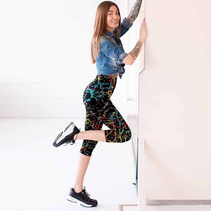 Leggings for Women - High Waisted Workout Leggings for Women Running Exercise