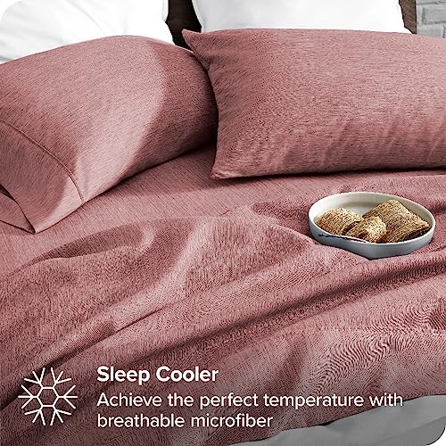 Bare Home Full Sheet Set - 1800 Ultra-Soft Microfiber Full Bed Sheets -