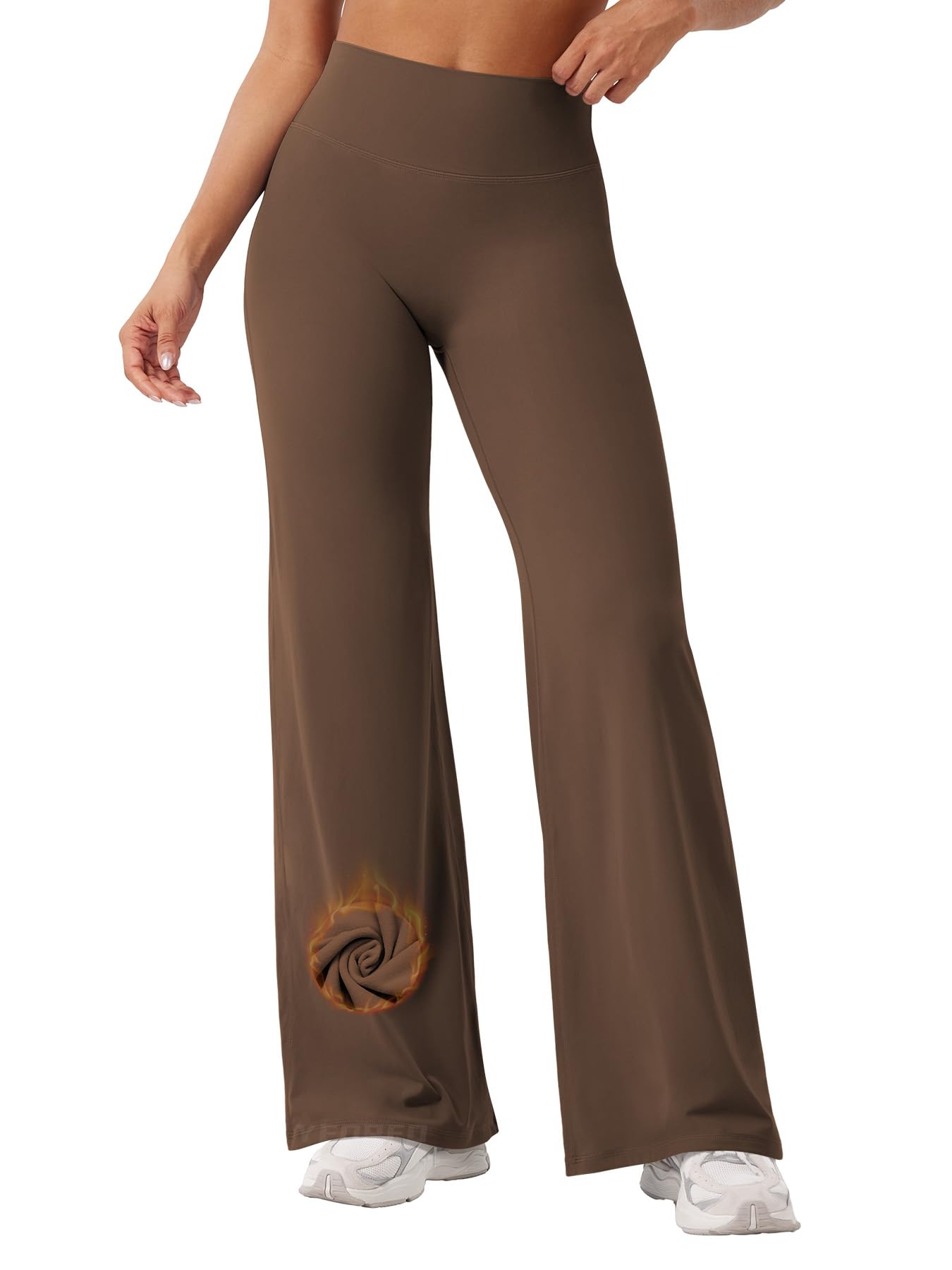 YEOREO Workout Leggings Womens No Front Seam Straight Leggings 29"/ 31.5"/ 33"/ 35" High Waist Buttery Eddiy Gym Yoga Pants