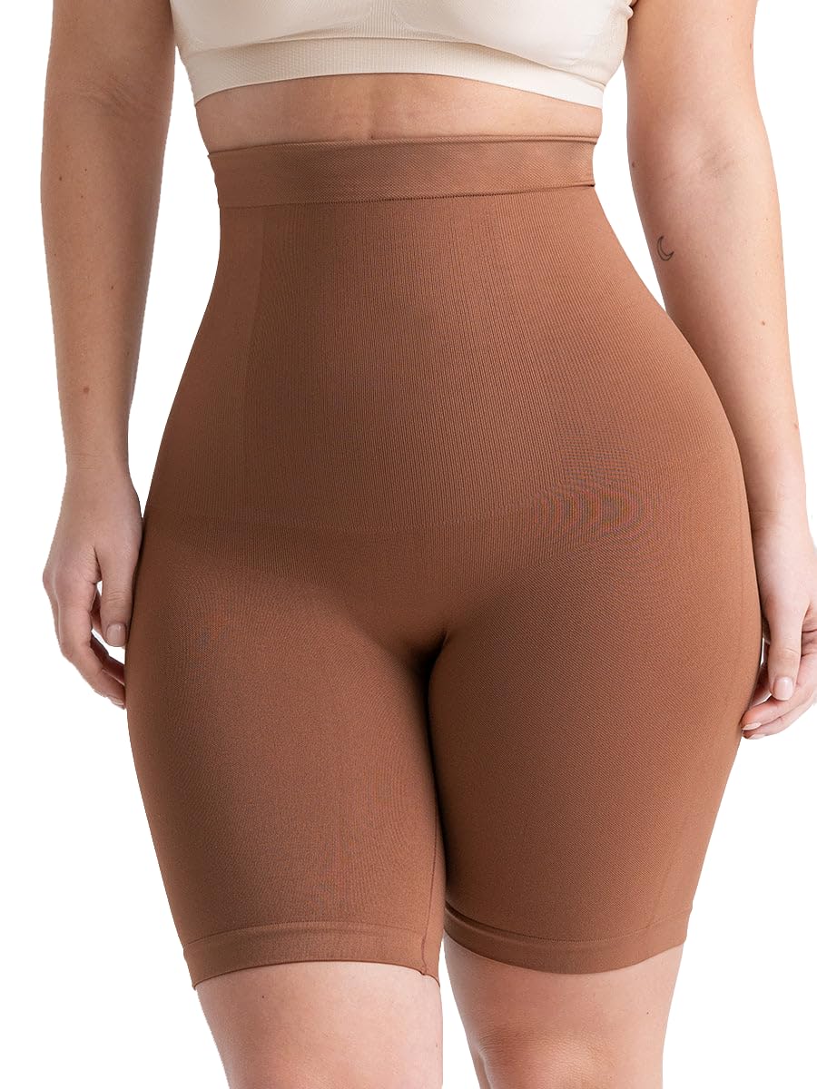 SHAPERMINT Shapewear for Women - High-Waisted Shapewear Tummy Control Shorts, Thigh Slimmer, Underwear for Women