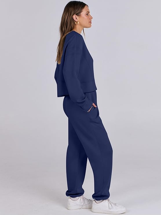 ANRABESS Womens Two Piece Sets Sweatsuits