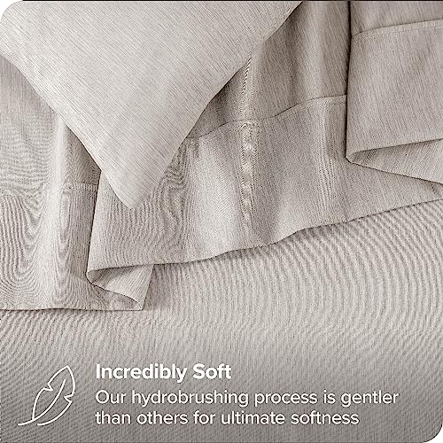 Bare Home Full Sheet Set - 1800 Ultra-Soft Microfiber Full Bed Sheets -