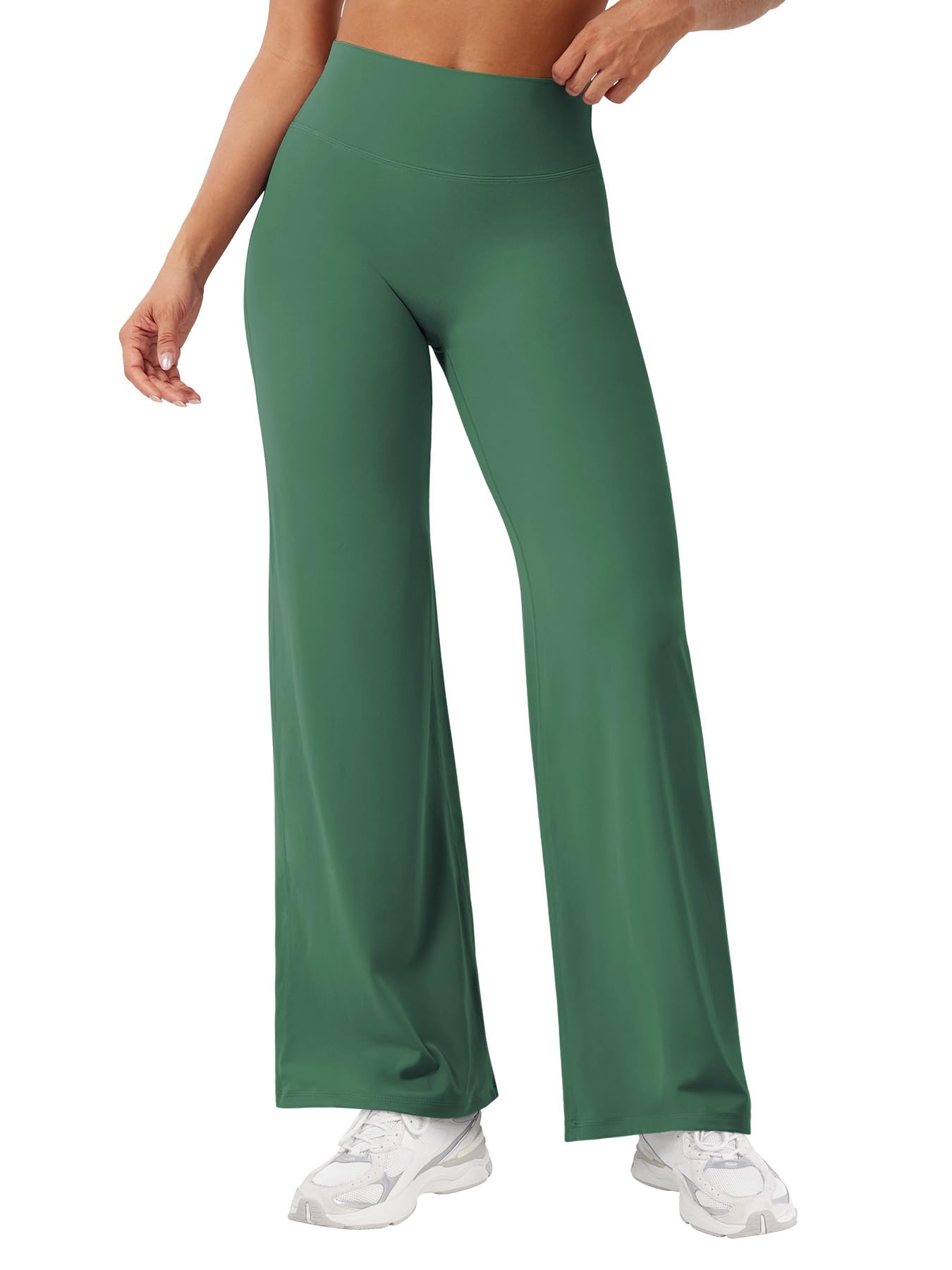 YEOREO Workout Leggings Womens No Front Seam Straight Leggings 29"/ 31.5"/ 33"/ 35" High Waist Buttery Eddiy Gym Yoga Pants