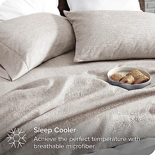 Bare Home Full Sheet Set - 1800 Ultra-Soft Microfiber Full Bed Sheets -