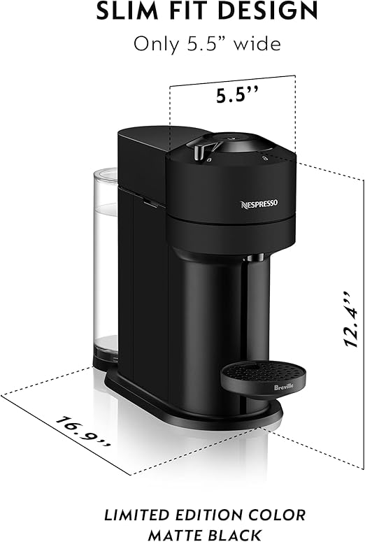 Nespresso Vertuo Next 1.1 Liters Coffee and Espresso Machine