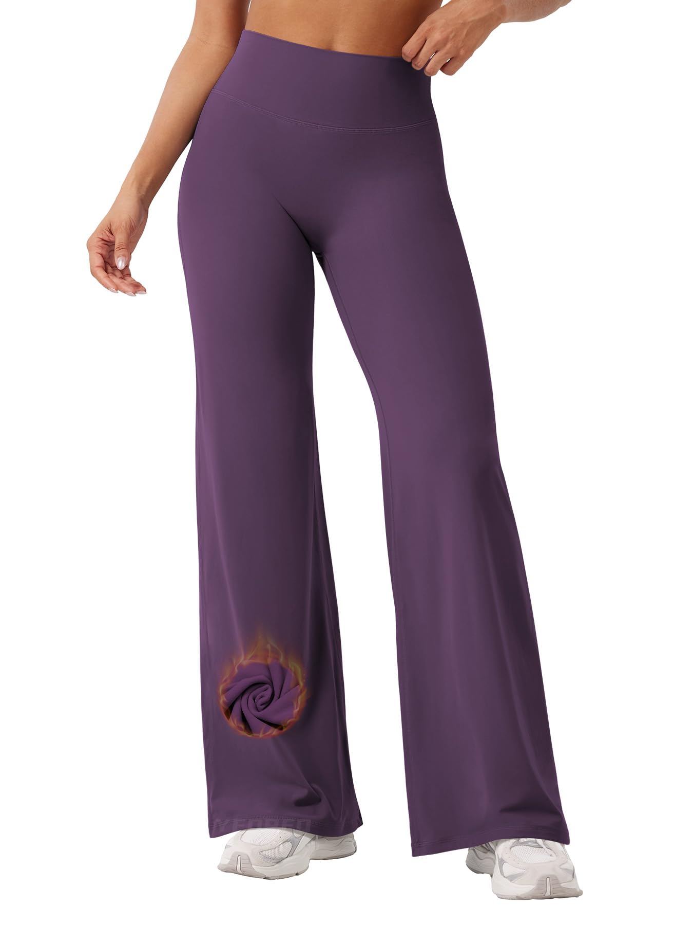YEOREO Workout Leggings Womens No Front Seam Straight Leggings 29"/ 31.5"/ 33"/ 35" High Waist Buttery Eddiy Gym Yoga Pants