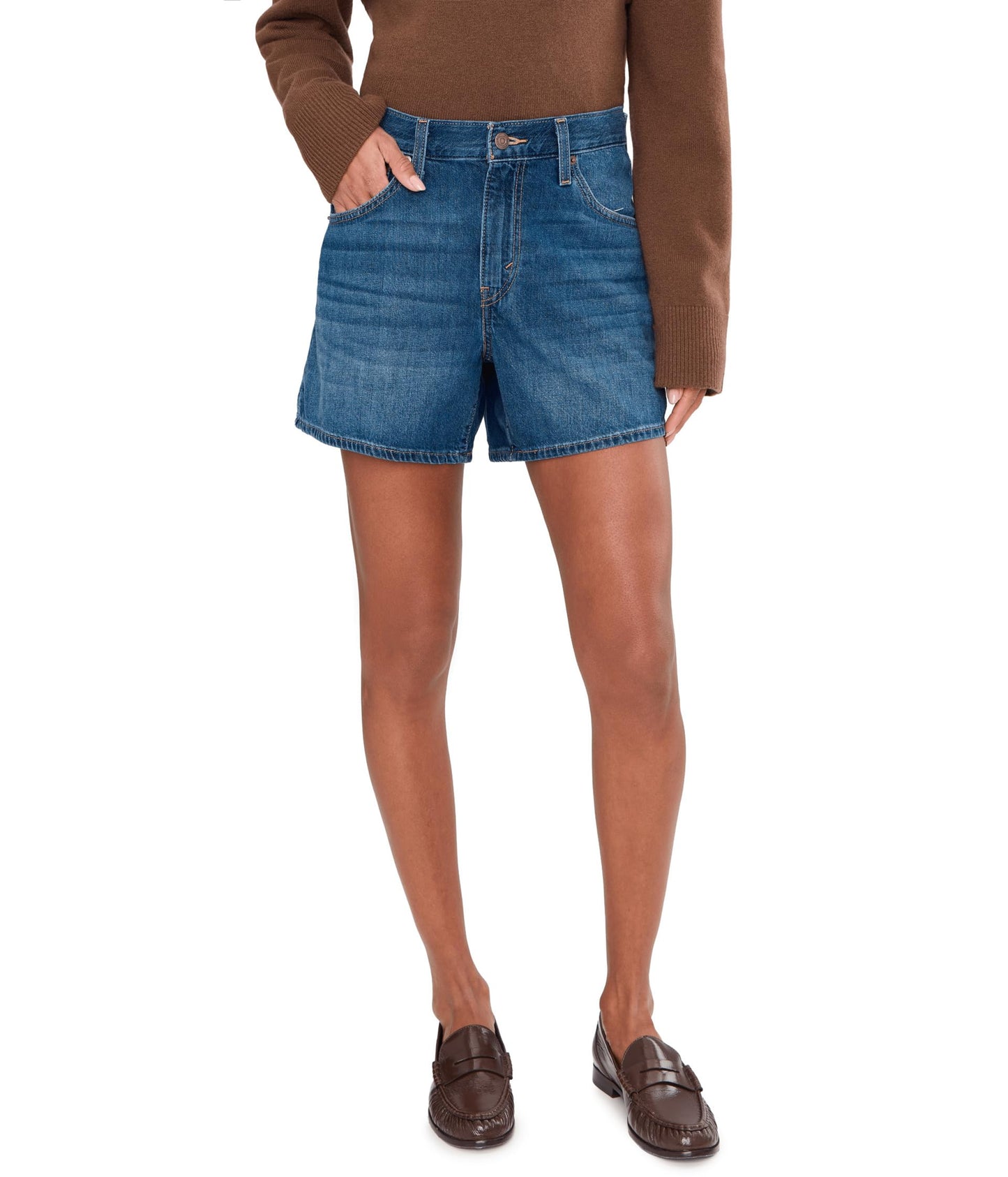 Levi's Womens Cinch Mid-Thigh ShortShorts