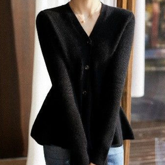 Women's Fashionable Knitted Cardigan Sweater