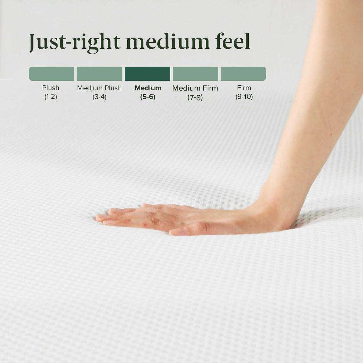 Zinus Queen Mattress, 12 Inch Green Tea Cooling Gel Memory Foam, Mattress in a Box, CertiPUR-US Certified with Pressure Relief Cool Sleep, 10 Years Warranty, Queen Size