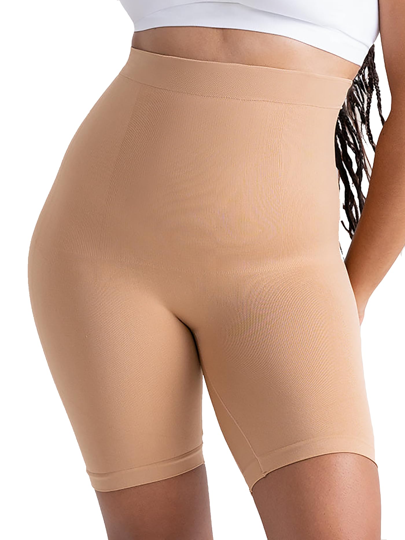 SHAPERMINT Shapewear for Women - High-Waisted Shapewear Tummy Control Shorts, Thigh Slimmer, Underwear for Women