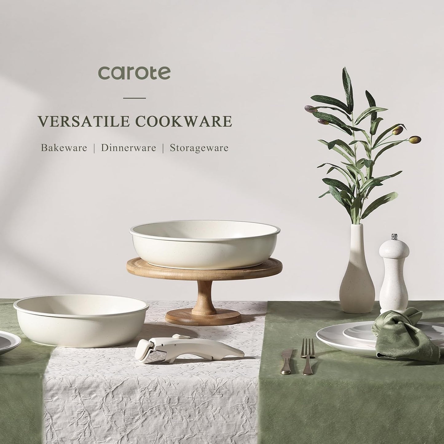 CAROTE Pots and Pans Set Non Stick, Cookware Sets Nonstick