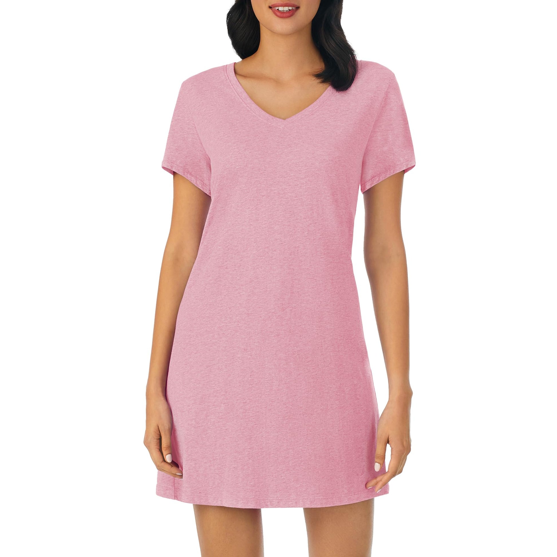 Nautica 100% Cotton Pajama Tshirt Dress Night Shirt Nightgowns for Women