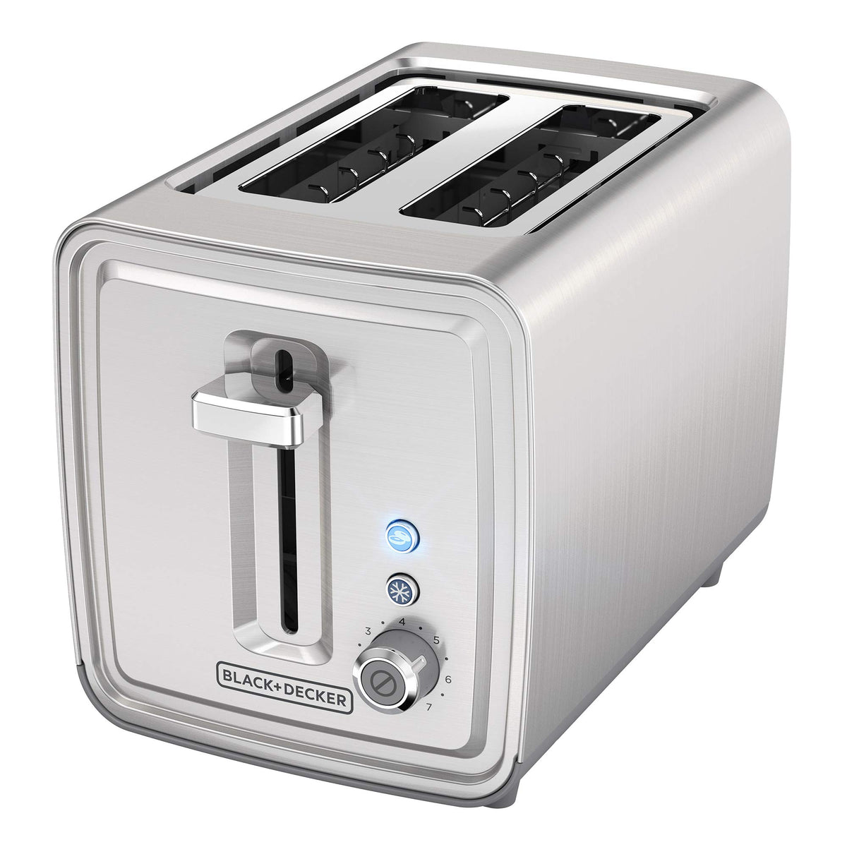 BLACK+DECKER 4-Slice Toaster with Dual Shade Controls