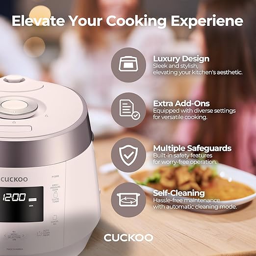 Cuckoo CRP-P1009SW | rice cooker 10 Cup Electric