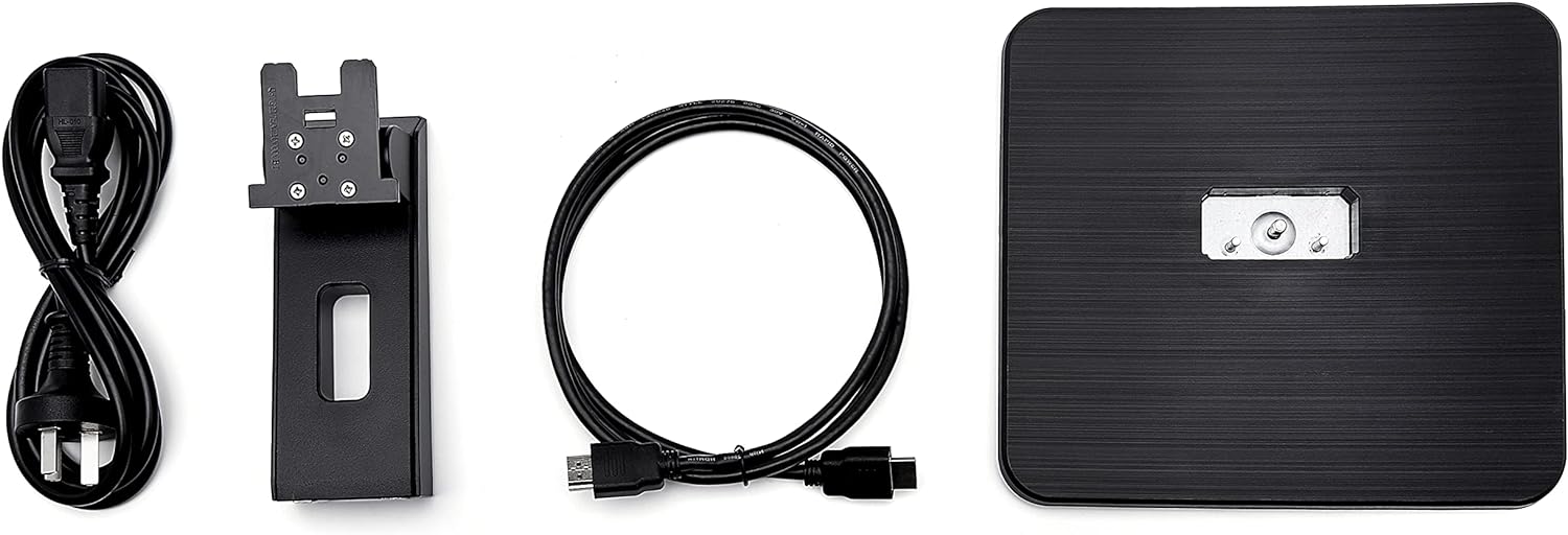 Amazon Basics 27 in IPS Monitor, Full HD 1080P, 75 Hz, Adjustable Stand, HDMI, Display Port, VGA Input, Built-in Speakers, VESA Compatible, Black