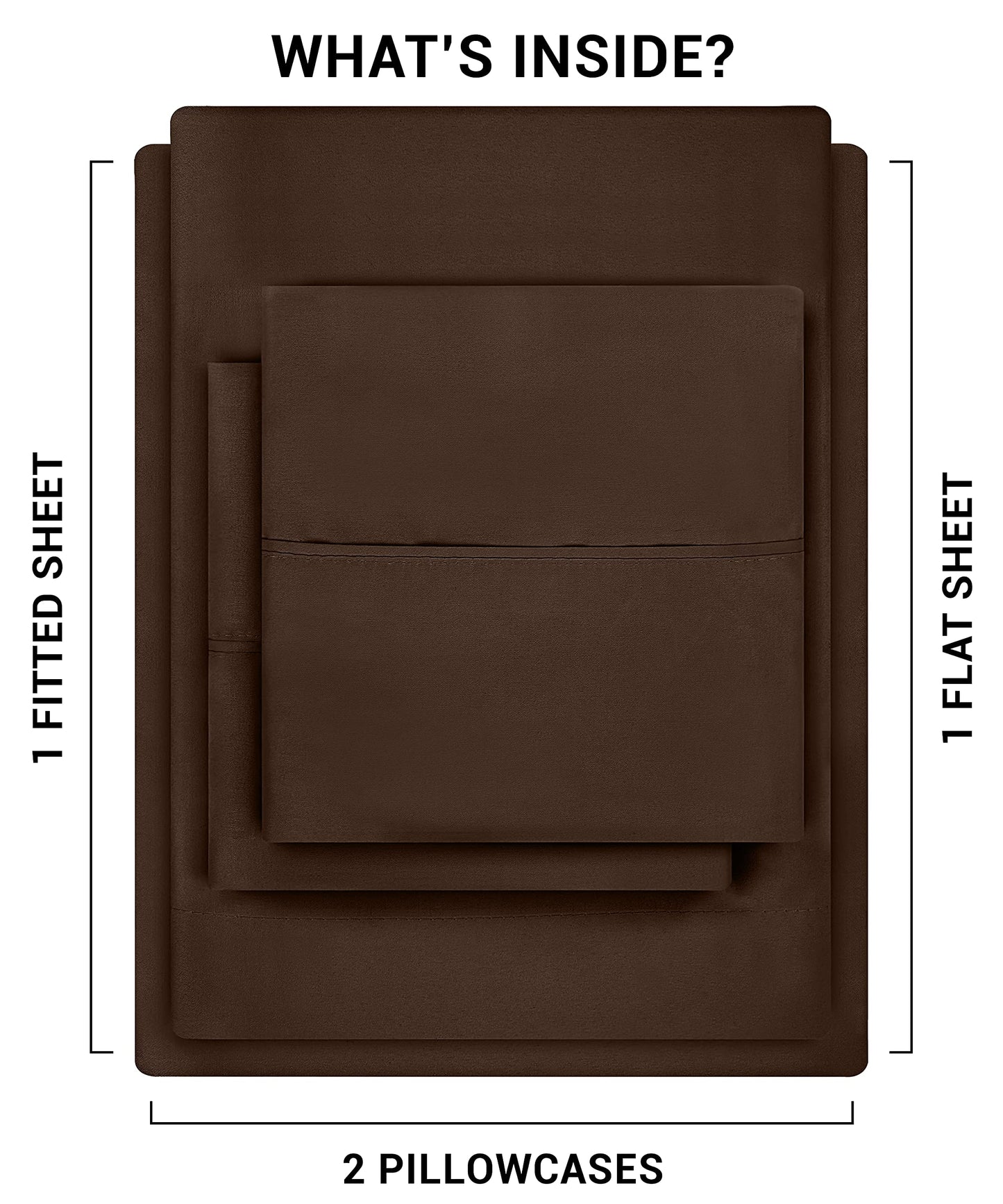 Utopia Bedding Bed Sheet Set - 4 Piece Full Bedding