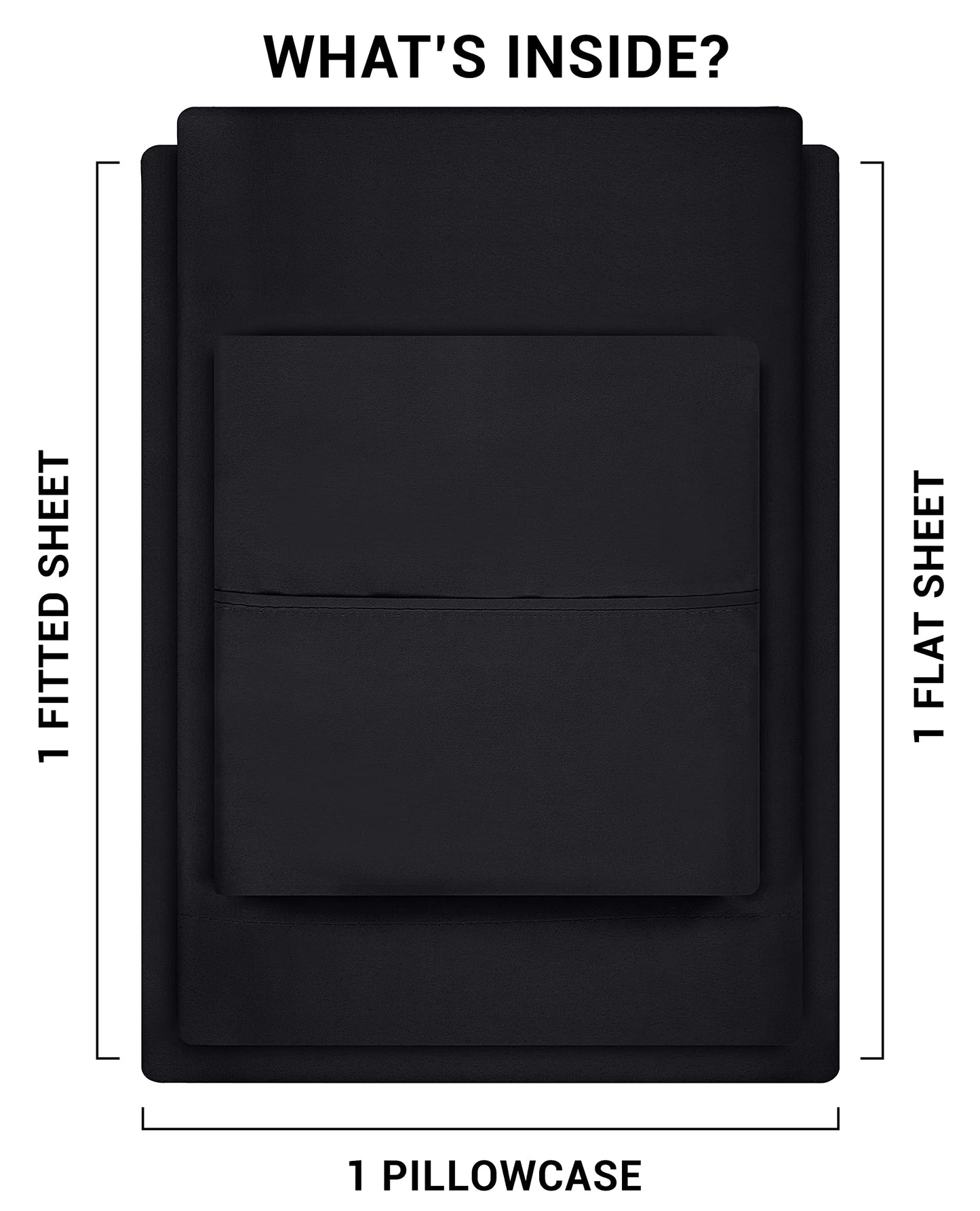 Utopia Bedding Bed Sheet Set - 4 Piece Full Bedding