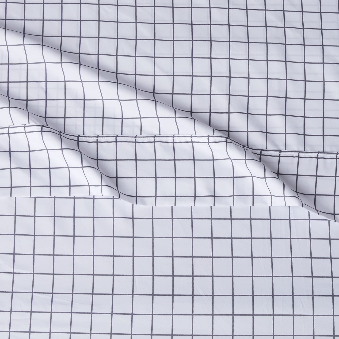 AmazonBasics Light-Weight Microfiber Sheet Set - Full, Black