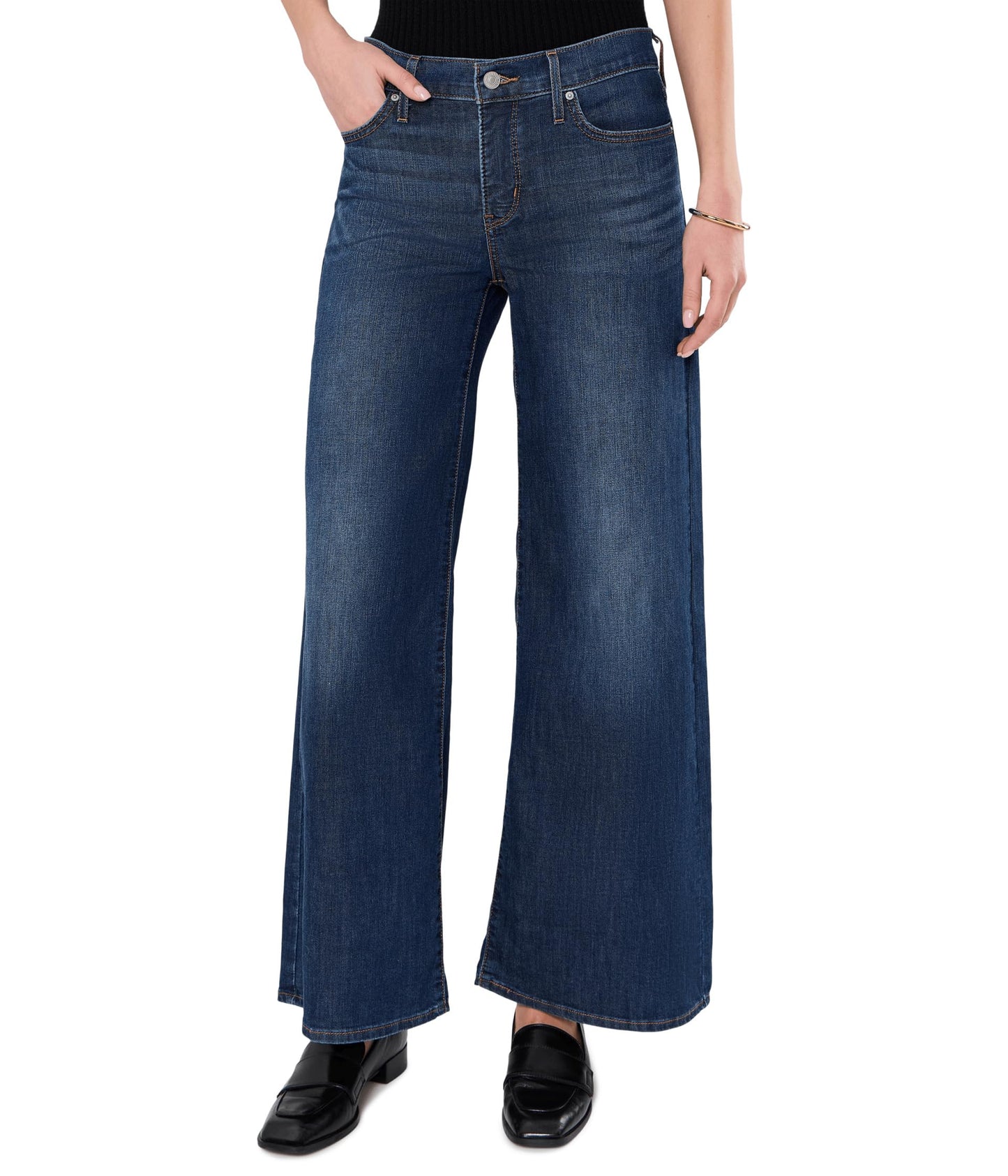 Levi's Womens 318 Shaping Wide-Leg Jeans (Also Available in Plus)