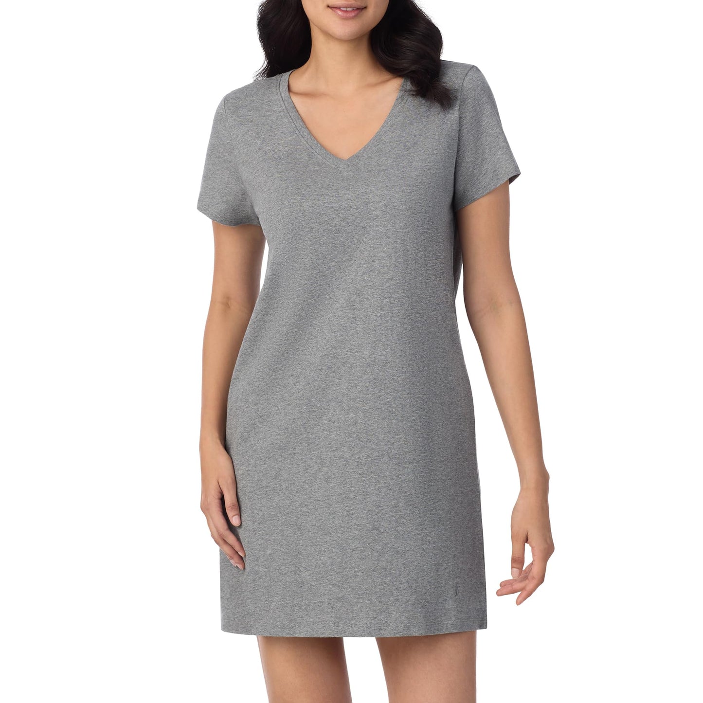 Nautica 100% Cotton Pajama Tshirt Dress Night Shirt Nightgowns for Women