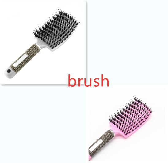 Hairbrush Anti Klit Brushy Haarborstel Women Detangler Hair Brush