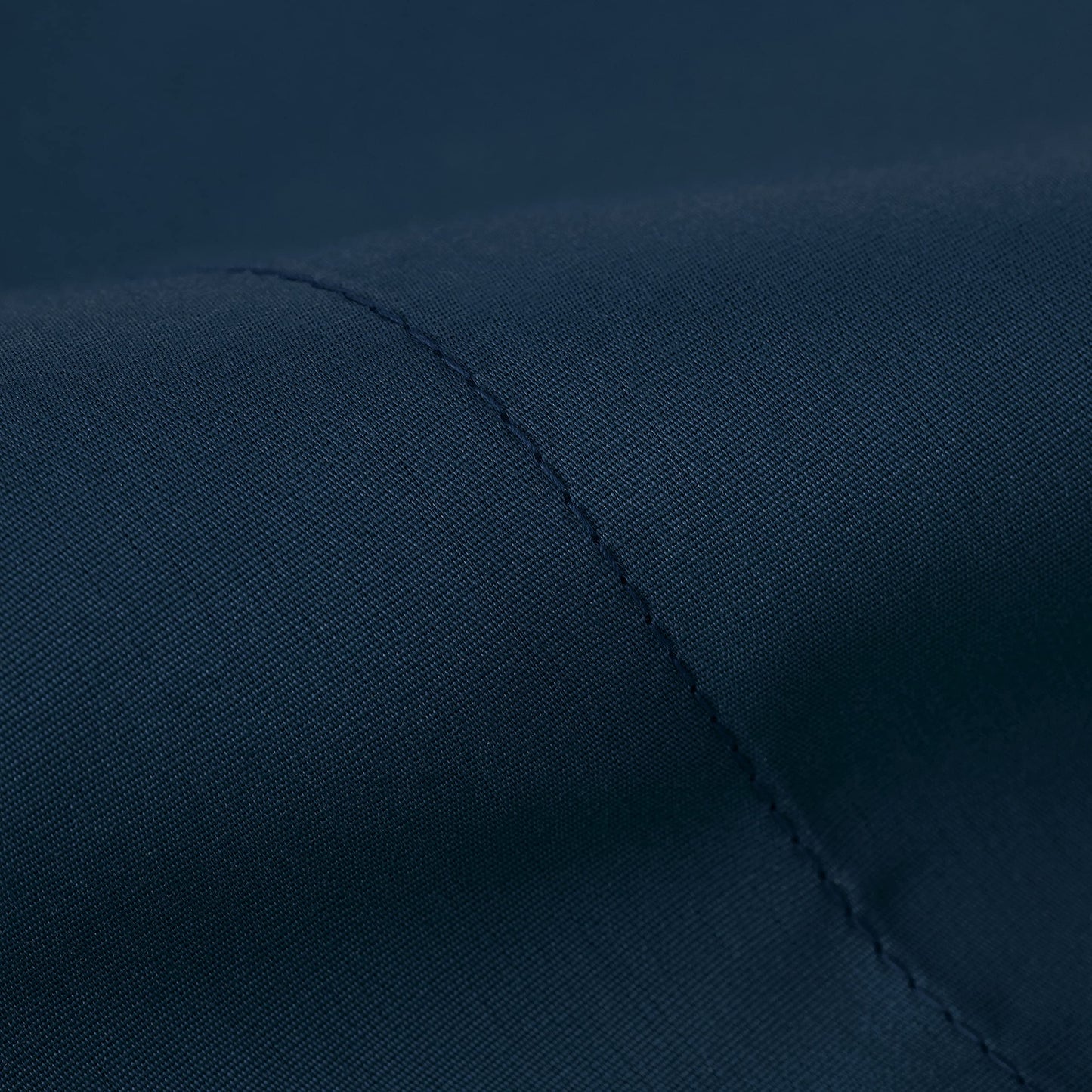 Welhome Soft Finish 100% Cotton Percale Sheet | 4 Piece Set | Full Size | White |