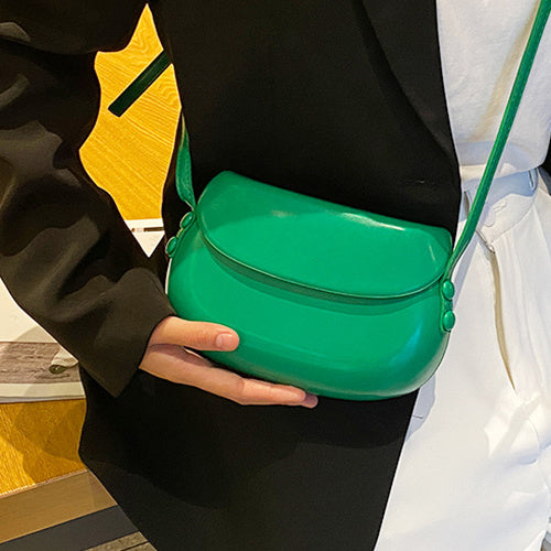 Candy Color Cute Shell Bag Ins Fashion Saddle Bags