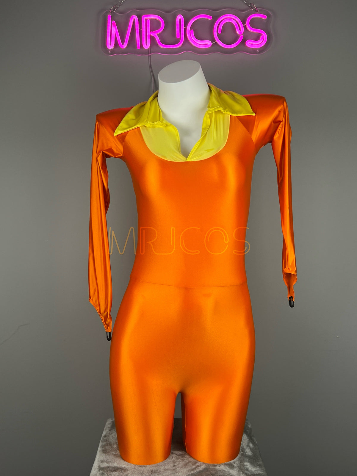 Anime Cat's Eye Cosplay Costume Spandex Full Bodysuit Jumpsuit