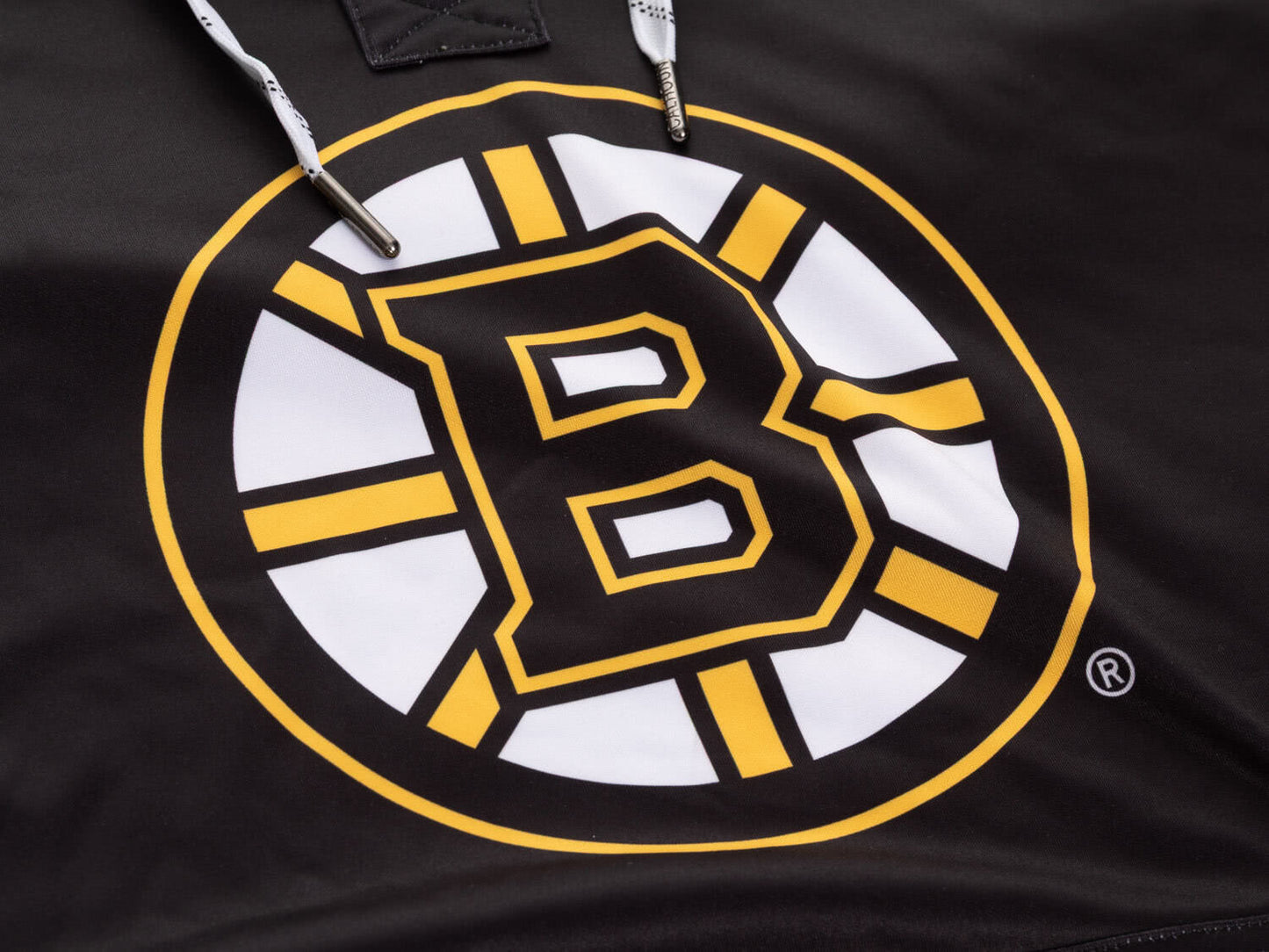 Boston Bruins Hockey Lace Hoodie