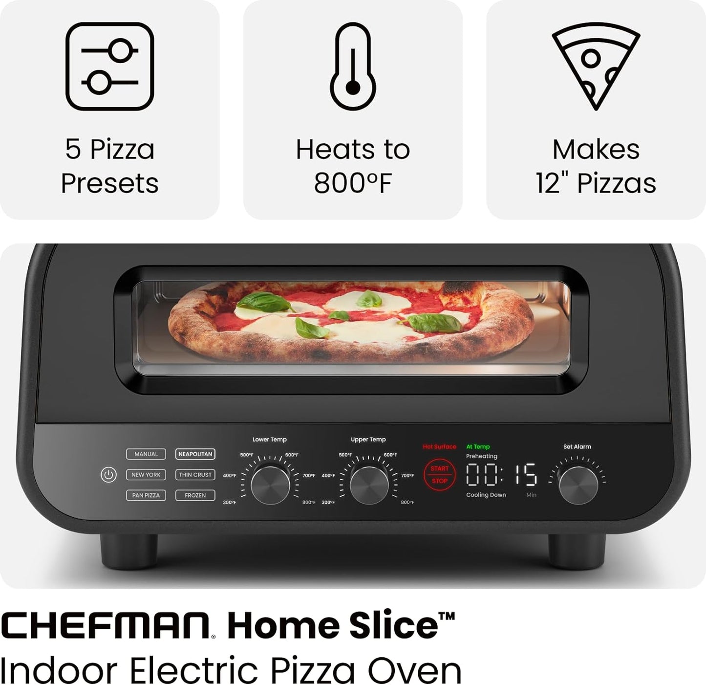 CHEFMAN Indoor Pizza Oven