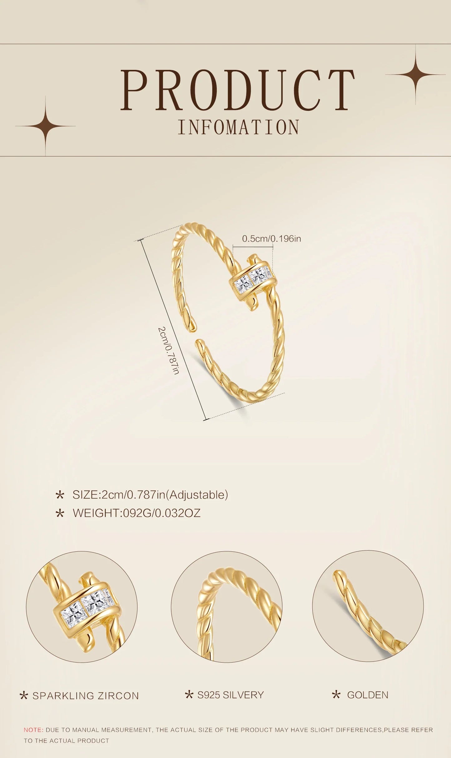The Signature 925 Sterling Silver Twist Ring