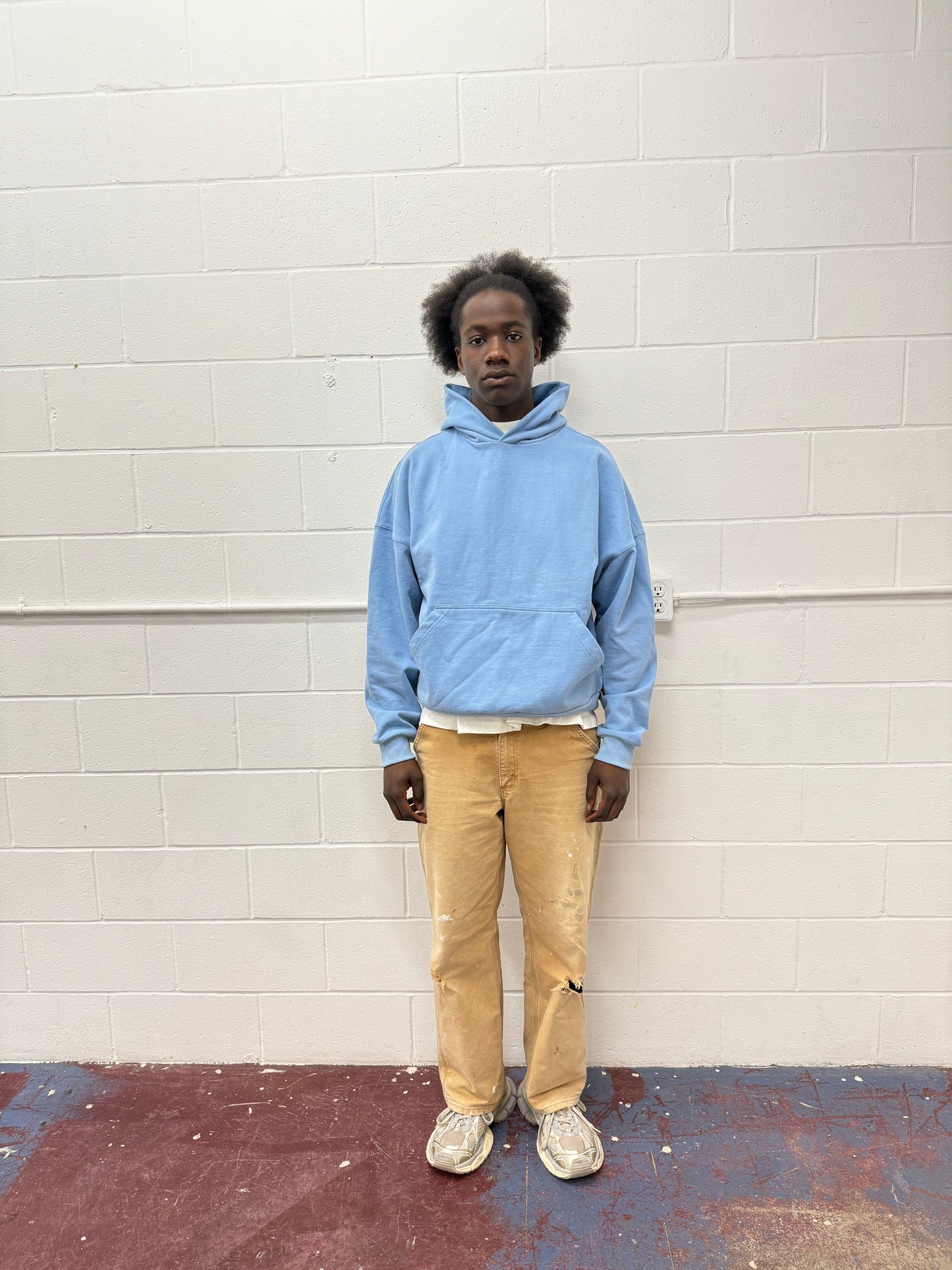 Blue Hoodie