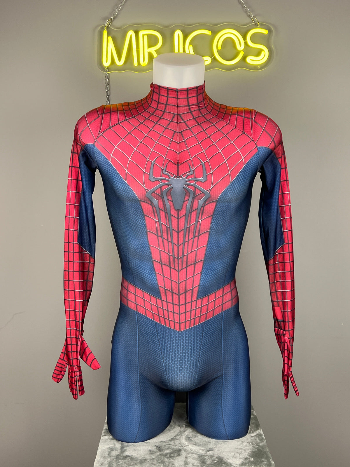 [Inventory Clearance] Super Hero Amazing Spider Cosplay Full Bodysuit Halloween Costume Zentai