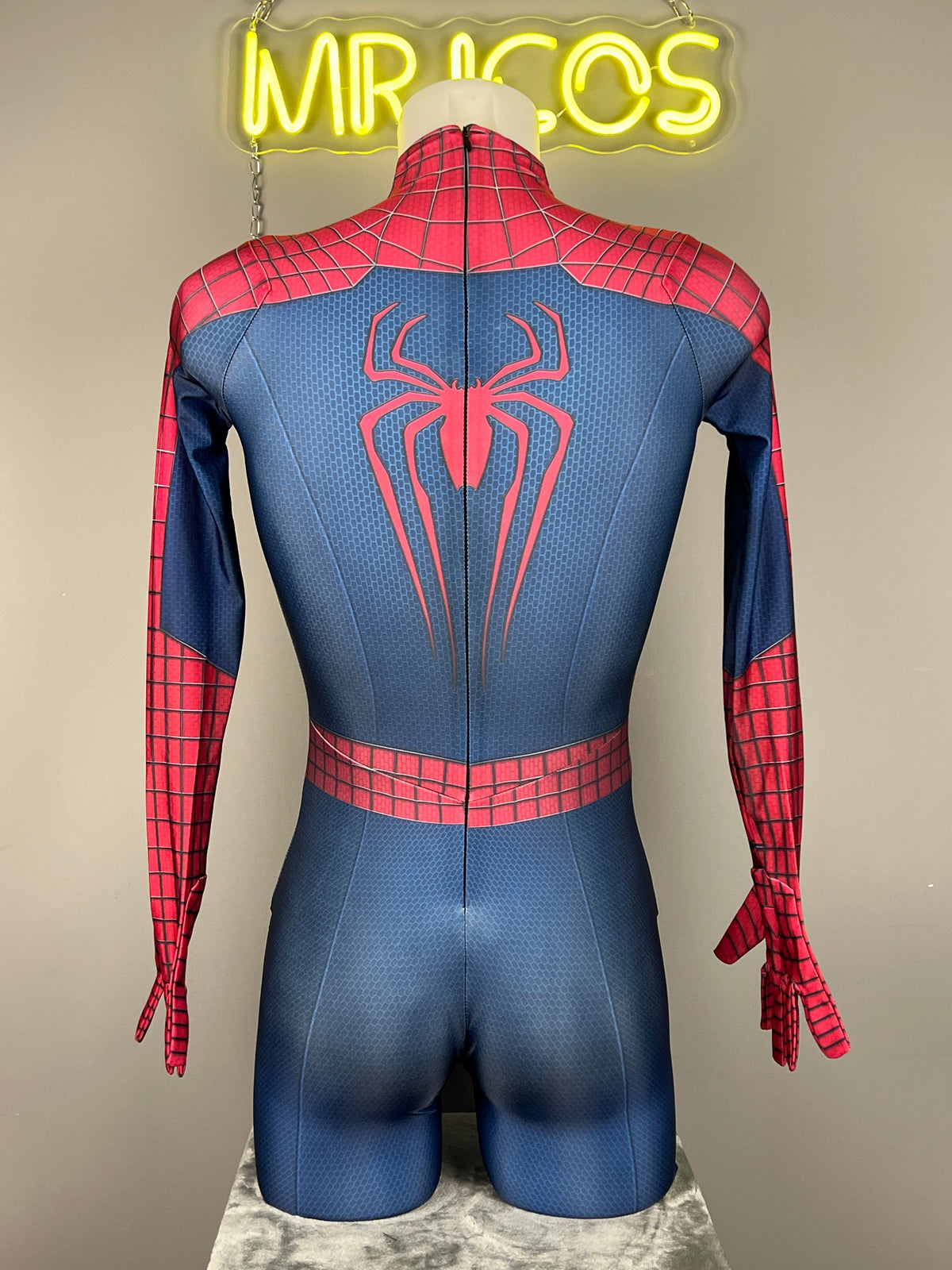 [Inventory Clearance] Super Hero Amazing Spider Cosplay Full Bodysuit Halloween Costume Zentai
