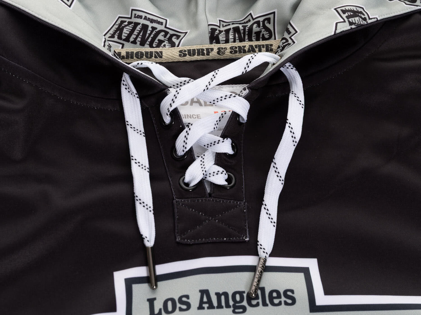 Los Angeles Kings Hockey Lace Hoodie