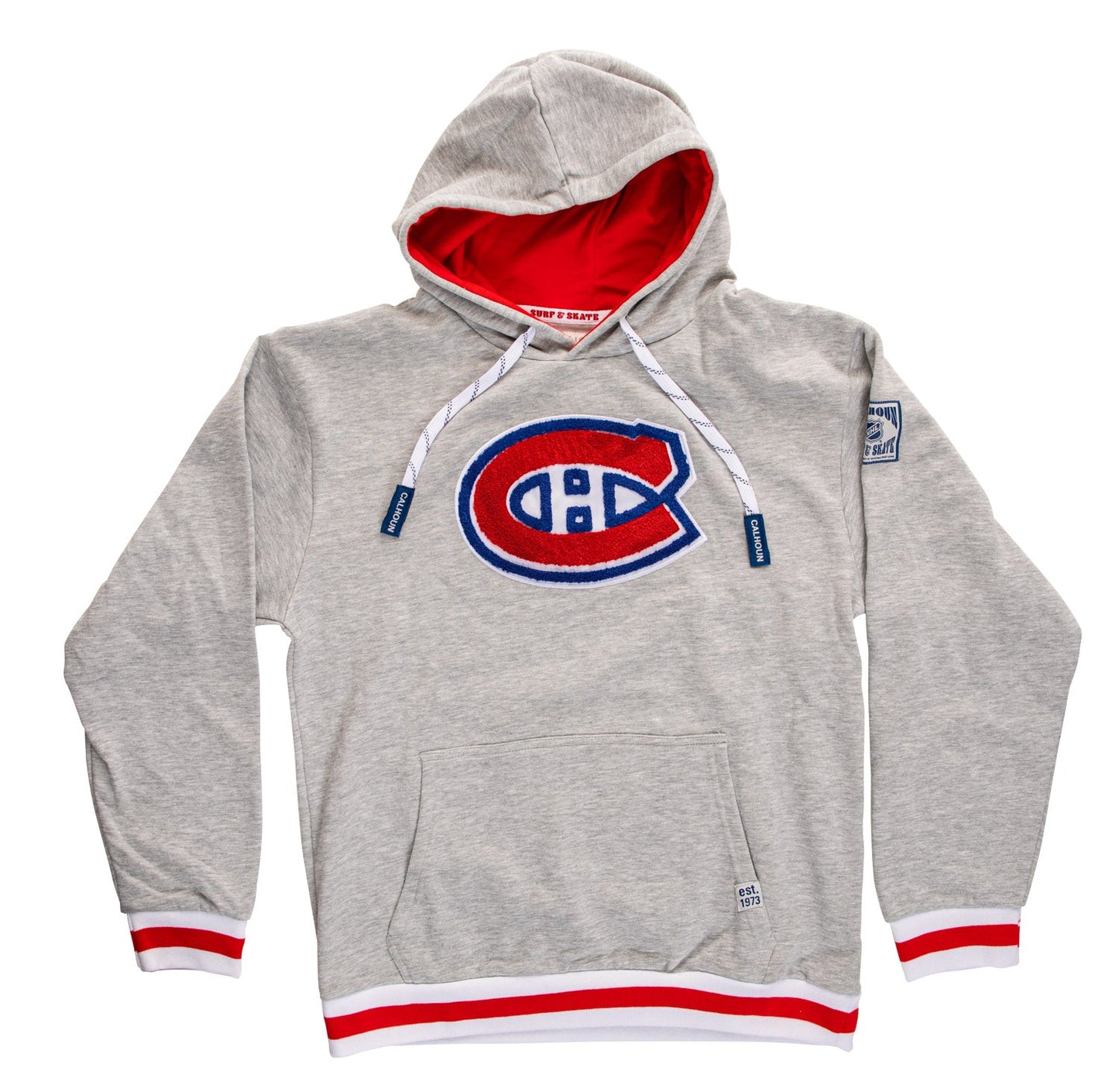 Montreal Canadiens "Muskoka Style" Premium Chenille Woven Logo Hoodie