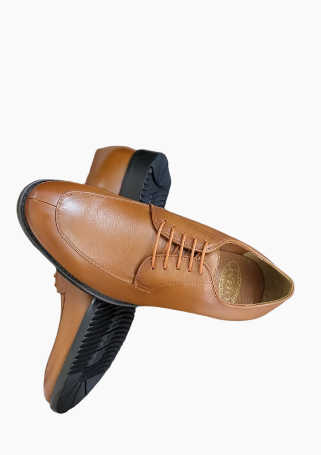 OHM Centre Split Toe Dress Leather Shoes