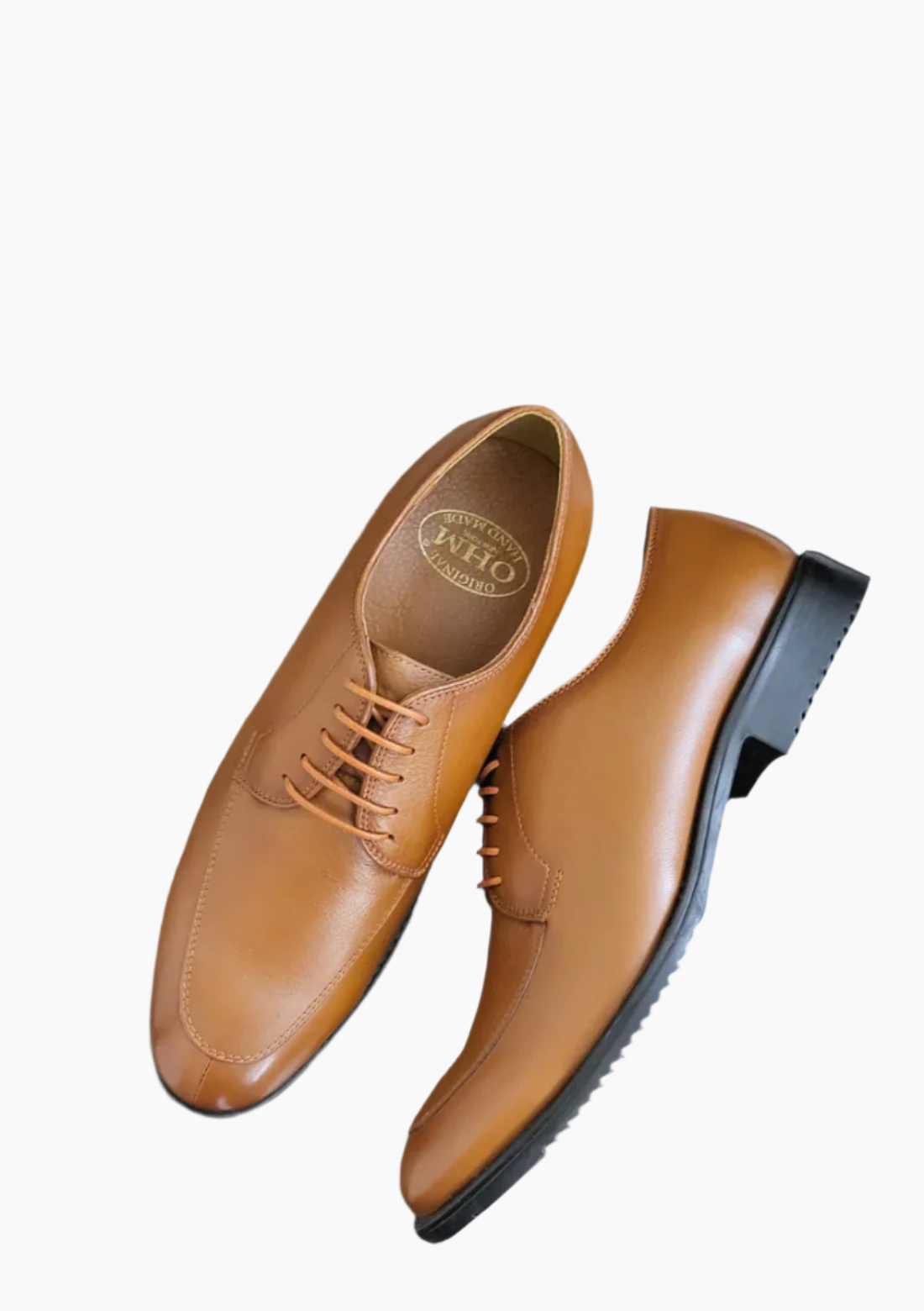 OHM Centre Split Toe Dress Leather Shoes