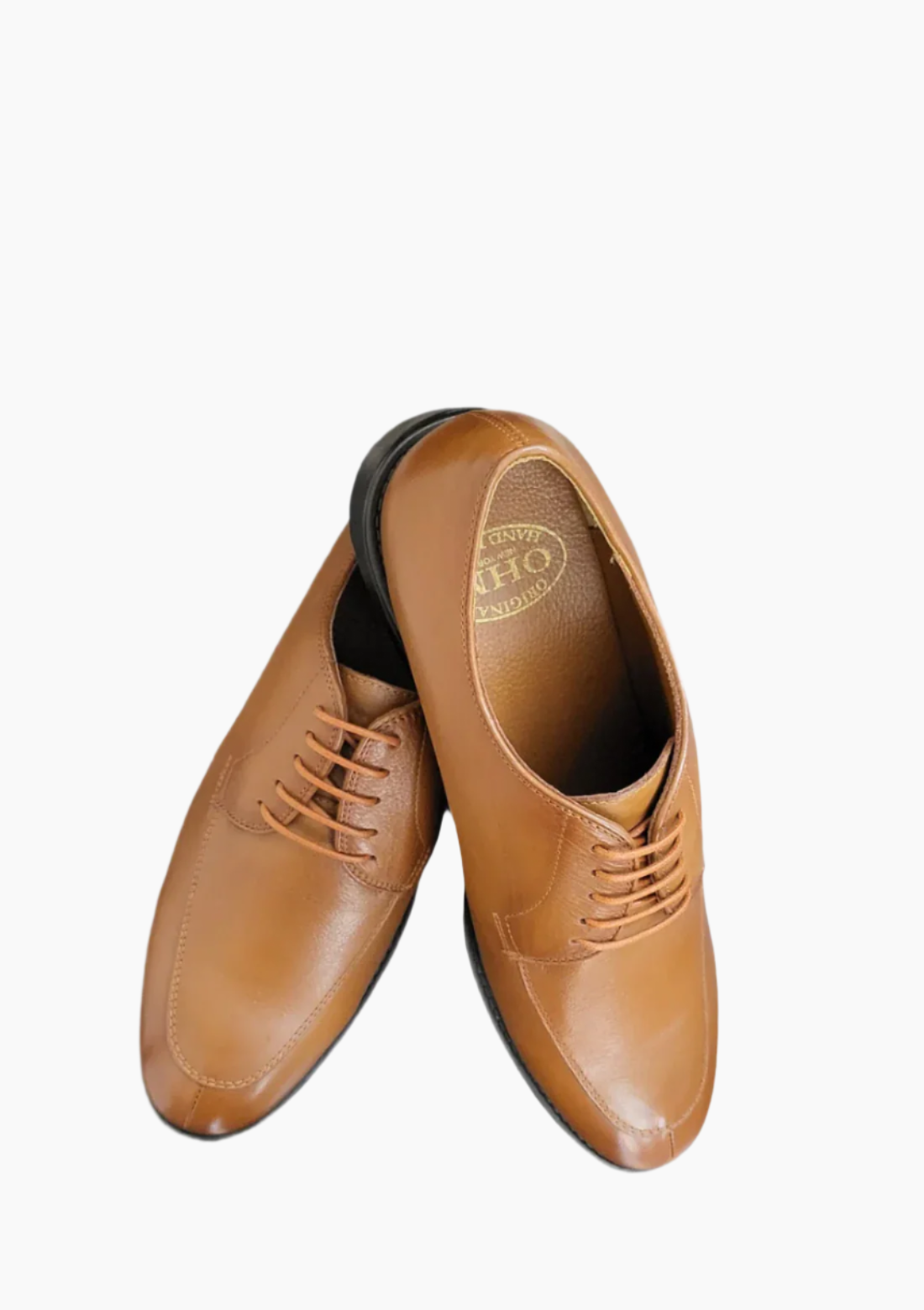 OHM Centre Split Toe Dress Leather Shoes