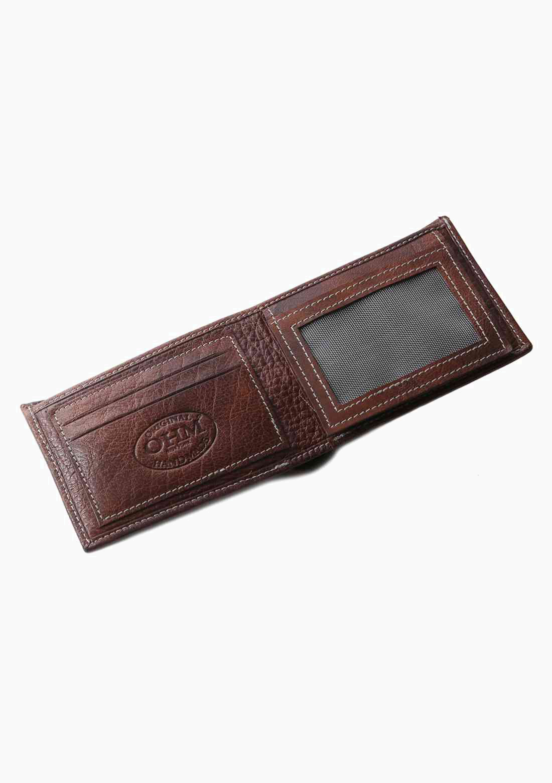 OHM Vintage Wallet in Brown Leather
