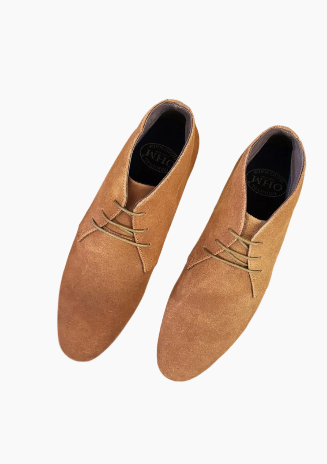 OHM Everyday Comfortable Leather Ankle Boots