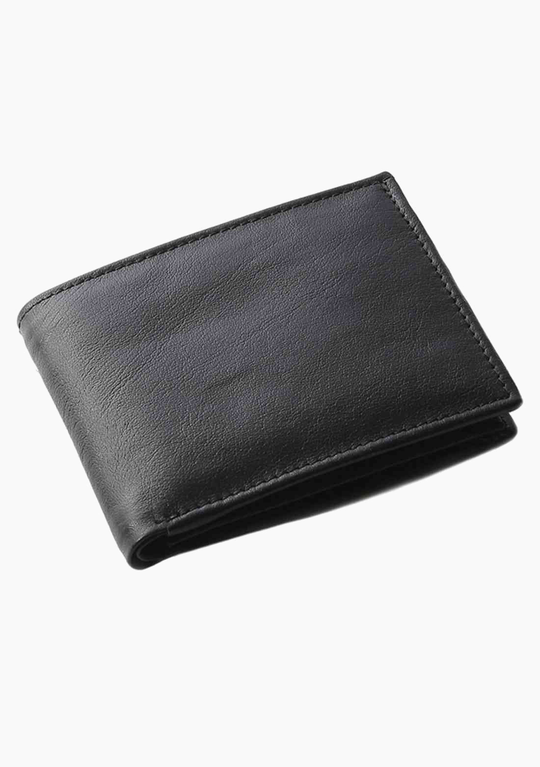 OHM Leather Coin Holder Wallet with ID Window