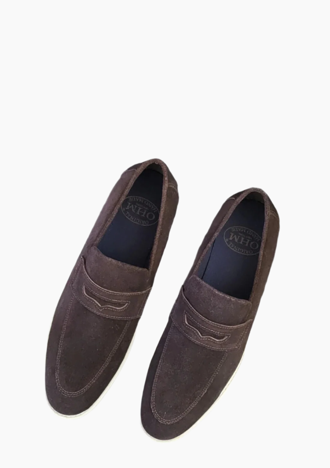 OHM Luxury Business Penny Loafers with Comfy Sole