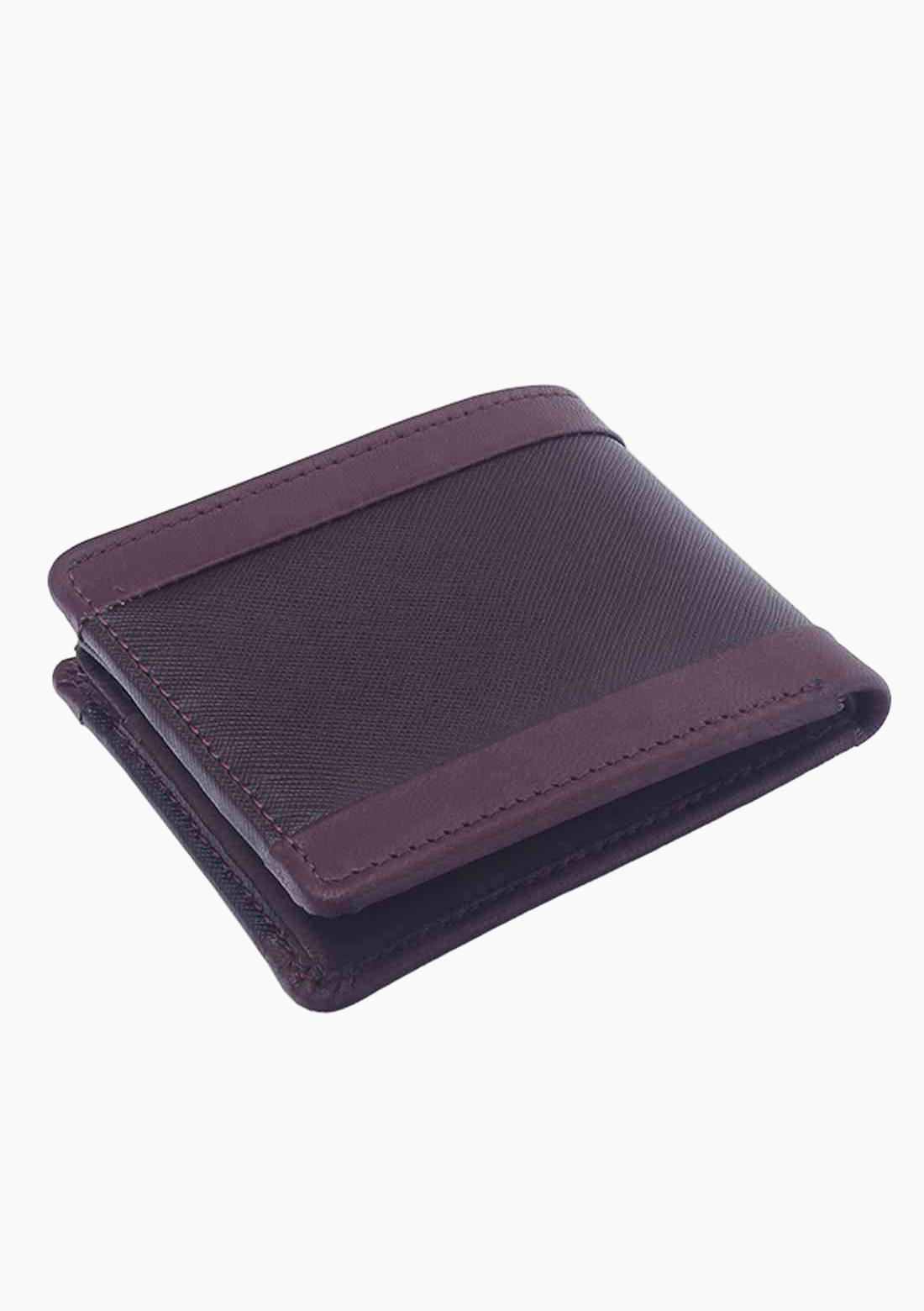 OHM Saffiano Leather Two in One Slim Wallet